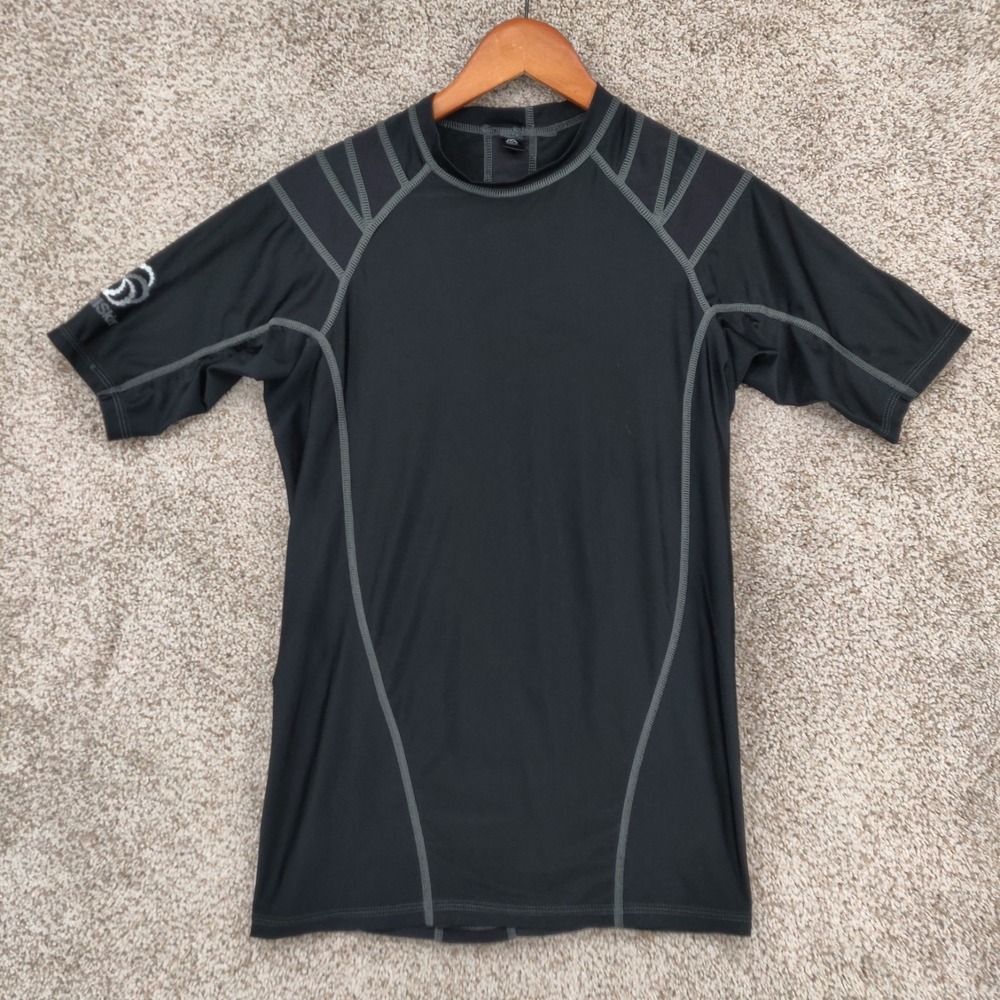 IntelliSkin Shirt Mens Large 3 Black Compression Short Sleeve Posture Shirt